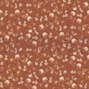 JERSEY DIGITAL FLOWERS COGNAC (thumbnail)
