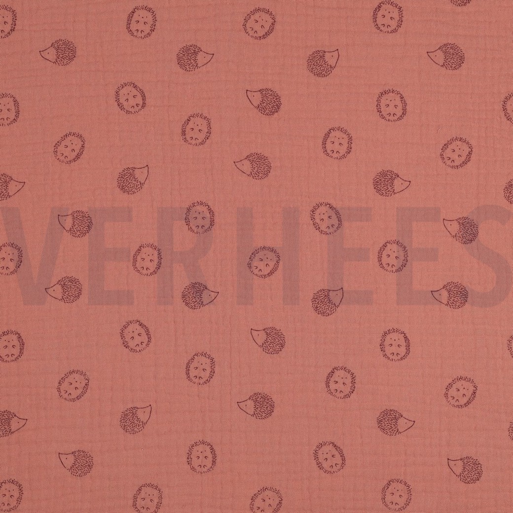 DOUBLE GAUZE HEDGEHOG BLUSH