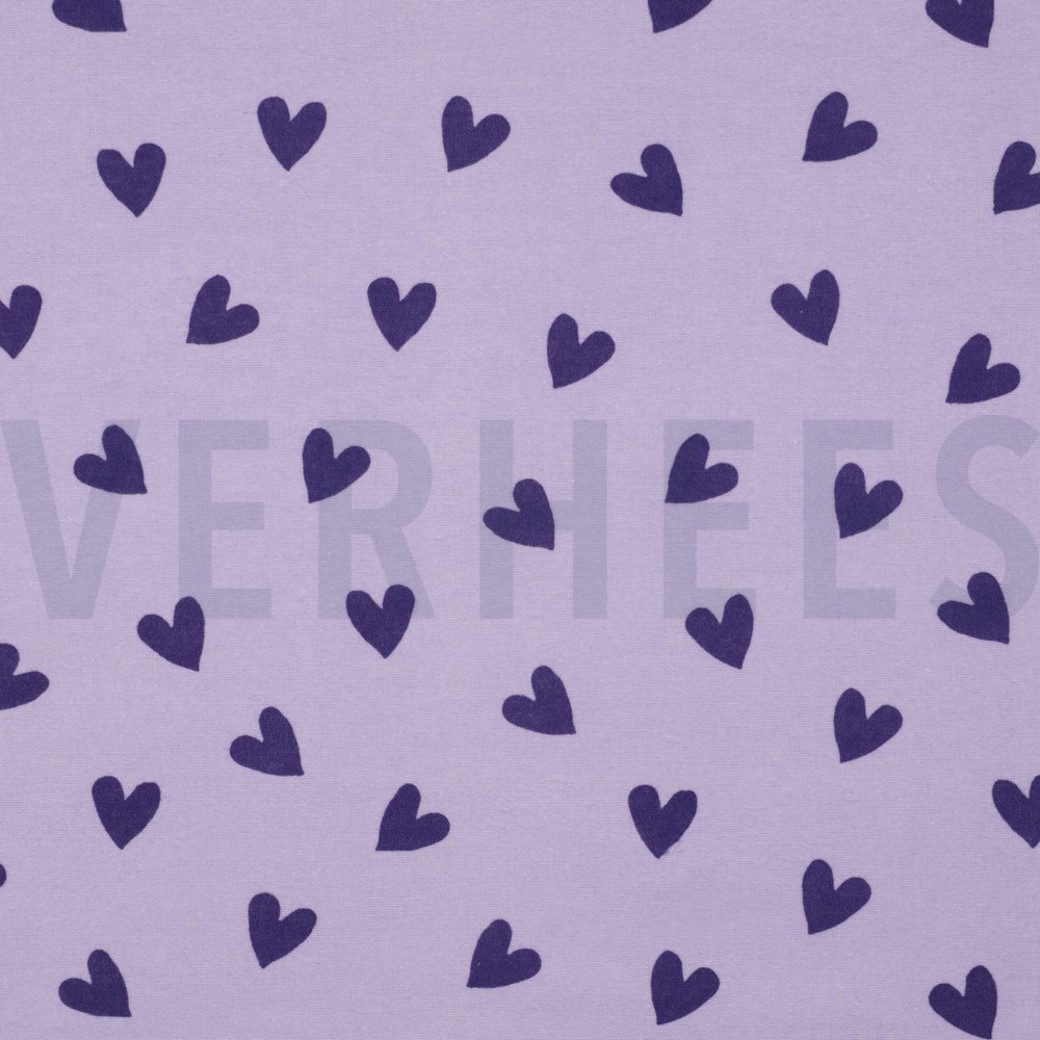 FLANNEL HEARTS LAVENDER