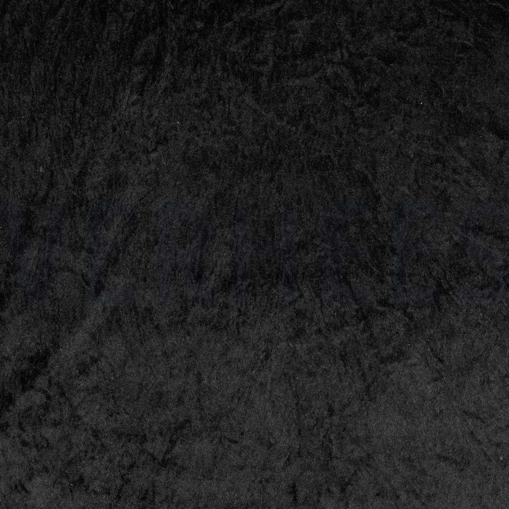 CRUSHED VELOURS BLACK
