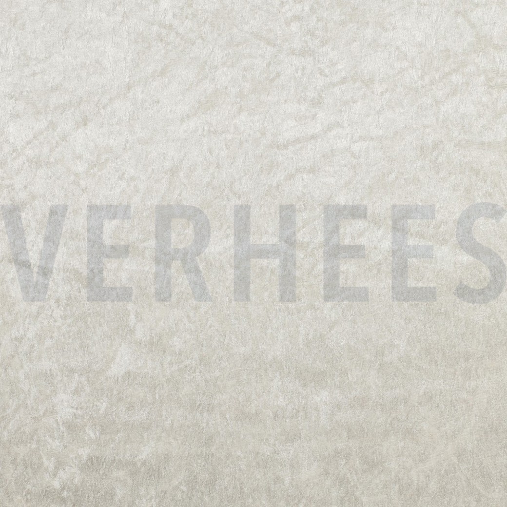 CRUSHED VELOURS ECRU
