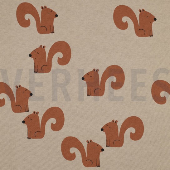 JOGGING SQUIRRELS SAND #7