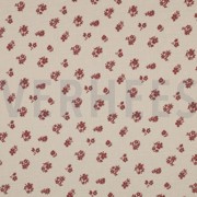 DOUBLE GAUZE DOBBY FLOWERS PEACH (thumbnail)