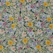 LINEN VISCOSE CREPE DIGITAL FLOWERS MULTICOLOUR (thumbnail)