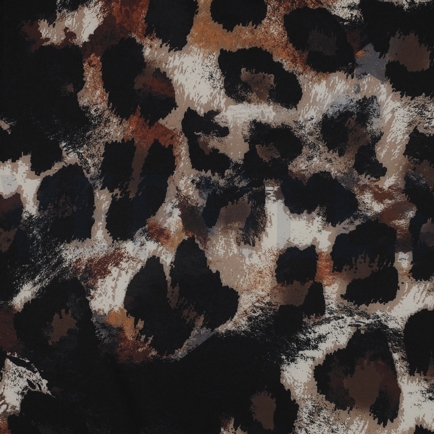 MAGNOLIA STRETCH DIGITAL ANIMAL SKIN BROWN (hover)