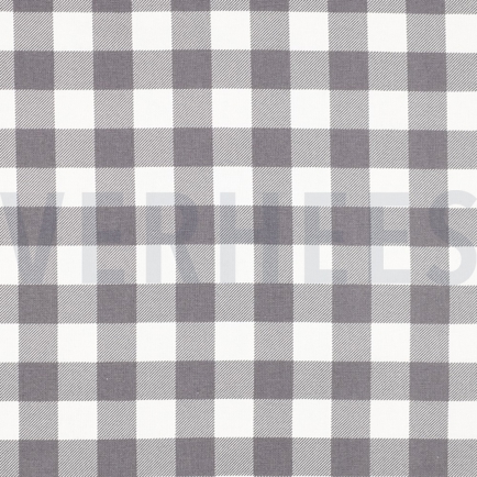 CANVAS WATERPROOF CHECKS GREY (hover)