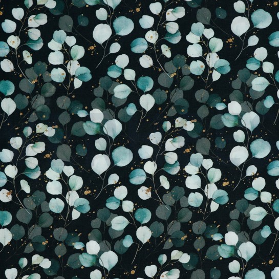 VISCOSE RADIANCE DIGITAAL EUCALYPTUS ZWART #7