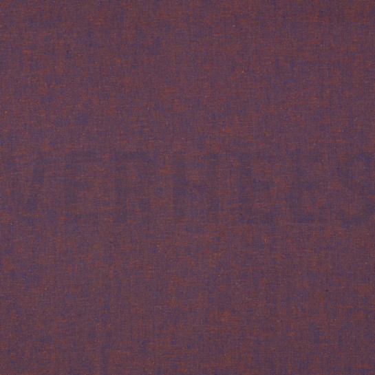 LINEN COTTON YARN DYED BLUE/ BROWN #7