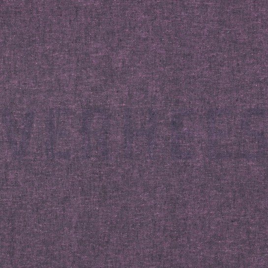 LINEN COTTON YARN DYED PURPLE/ NAVY #7