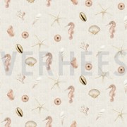 CANVAS DIGITAL SHELLS LINEN ECRU (thumbnail)