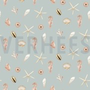 CANVAS DIGITAL SHELLS LIGHT BLUE (thumbnail)
