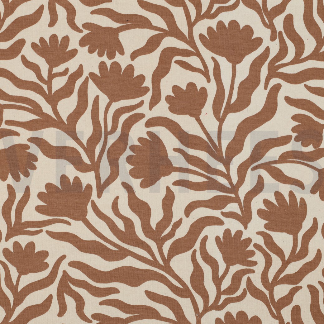 SWEAT NATURAL FLOWERS CARAMEL