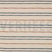 RIB JERSEY GOTS NATURAL STRIPES NATURAL (thumbnail)