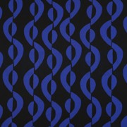 ROYAL MICRO SATIN GEOMETRIC BLACK (thumbnail)