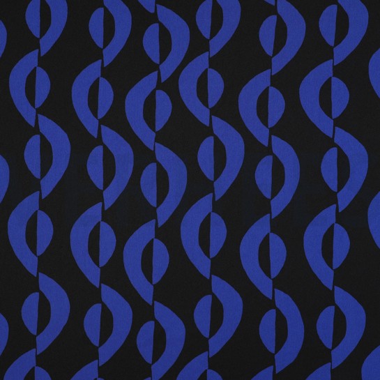 ROYAL MICRO SATIN GEOMETRIC BLACK #7