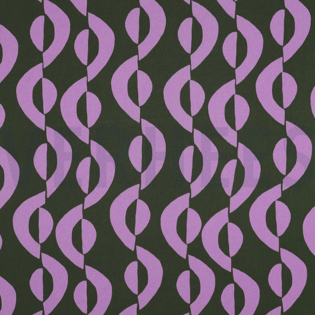 ROYAL MICRO SATIN GEOMETRIC HUNTER