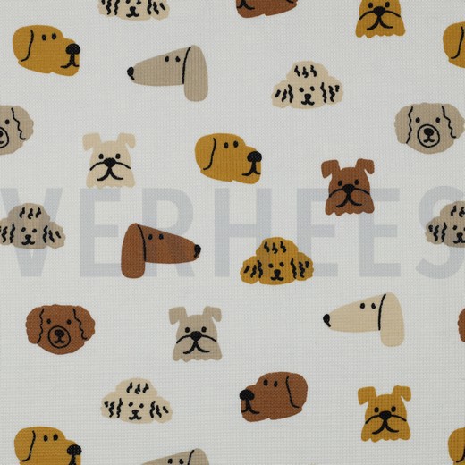 WAFFLE JERSEY DOGS OFF-WHITE
