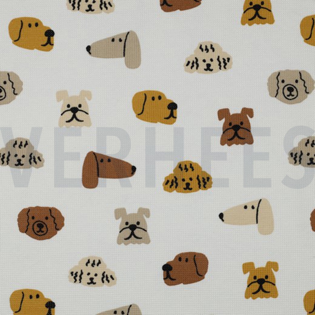 WAFFLE JERSEY DOGS OFF-WHITE