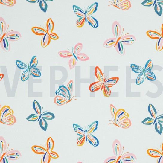 SOFTSHELL DIGITAL BUTTERFLIES WHITE #7