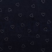 NICKY GLITTER HEARTS NAVY (thumbnail)
