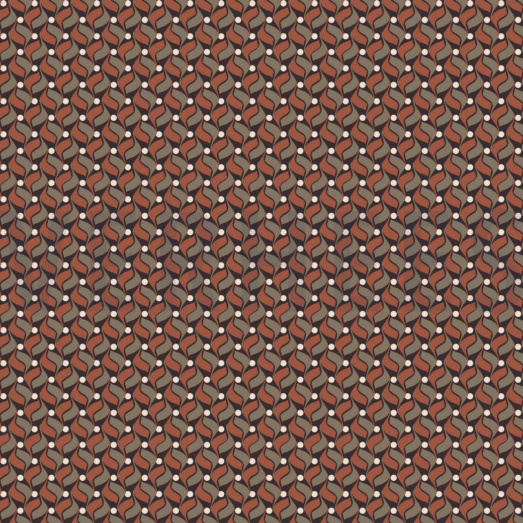ROSELLA STRETCH ABSTRACT DARRK BROWN
