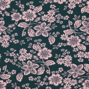 SOFT SWEAT FLOWERS EMERALD (thumbnail)
