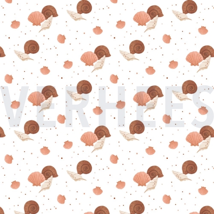 JERSEY DIGITAL OCEAN FRIENDS WHITE/BRIQUE (hover)