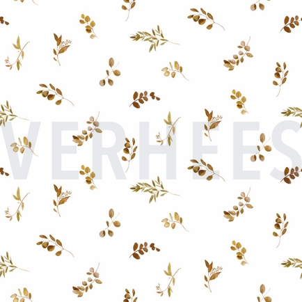 JERSEY DIGITAL EUCALYPTUS WHITE/ BRIQUE (hover)