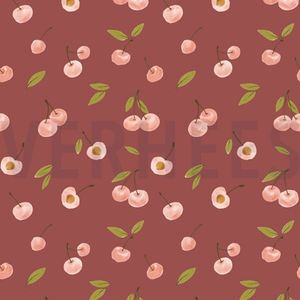 JERSEY DIGITAL CHERRIES RED (hover)