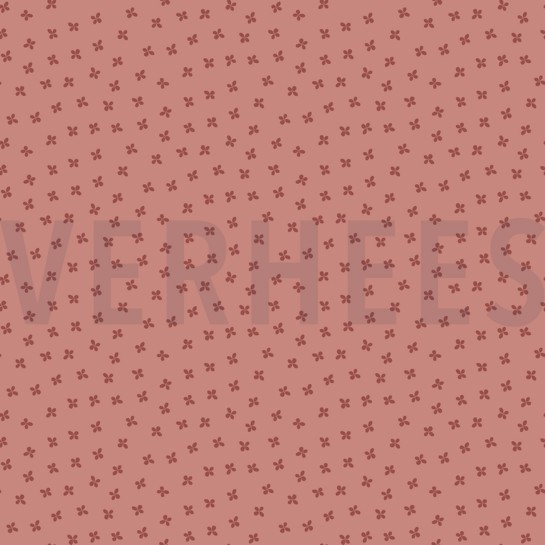 NICKY VELOURS SMALL FLOWERS BLUSH #7