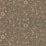 JERSEY FLOWERS MOSS GREEN (thumbnail)