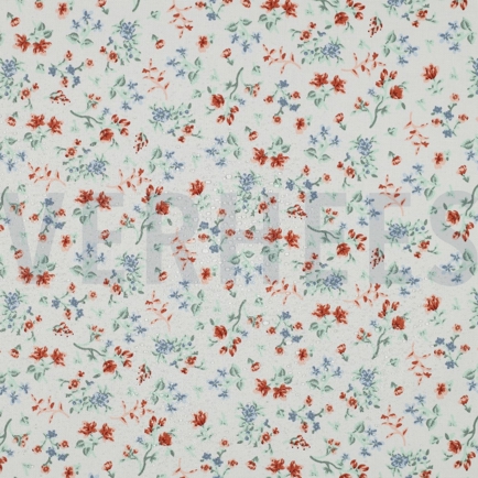 CANVAS WATERPROOF FLOWERS WHITE (hover)