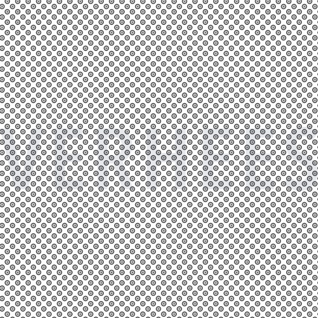 POPLIN MINIMALS WHITE/ BLACK