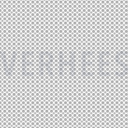 BAUMWOLLE POPELINE MINIMALS WEISS / SCHWARZ (hover)