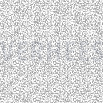 BAUMWOLLE POPELINE MINIMALS WEISS / GRAU (hover)