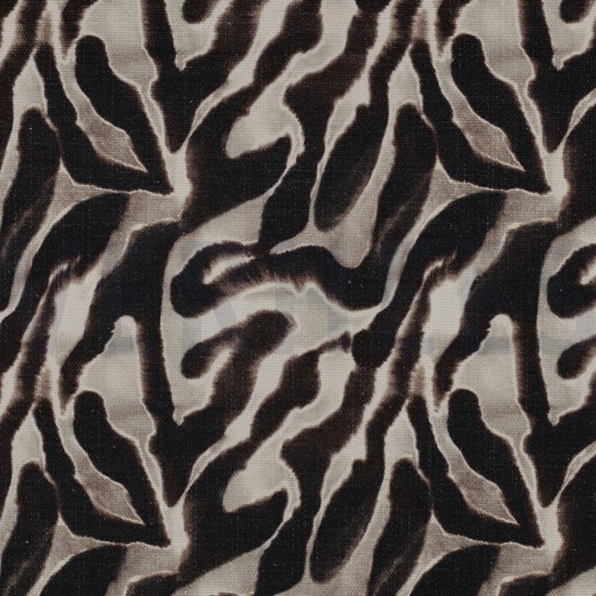 CANVAS SLUB DIGITAL ANIMAL SKIN SAND #7