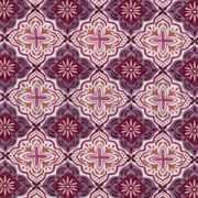 CANVAS SLUB DIGITAL ORNAMENT LAVENDER (thumbnail)