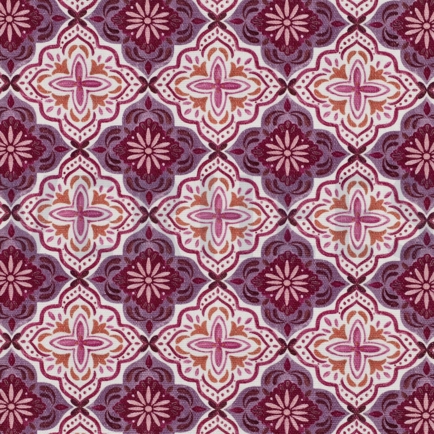 CANVAS SLUB DIGITAL ORNAMENT LAVENDER (hover)