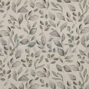 CANVAS LINEN LOOK DIGITAL LEAVES NATURAL (thumbnail)