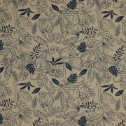 JERSEY MELANGE MONKEYS TAUPE MELANGE (thumbnail)