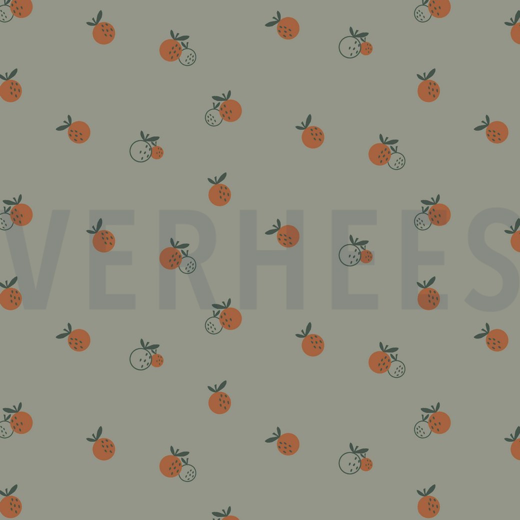 JERSEY GOTS FRUIT DARK MINT