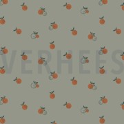 JERSEY GOTS FRUIT DARK MINT (thumbnail)