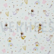 JERSEY GLITTER MERMAIDS WHITE (thumbnail)