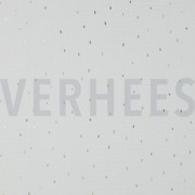 DOUBLE GAUZE FOIL STRIPES OFF WHITE/GOLD (thumbnail)