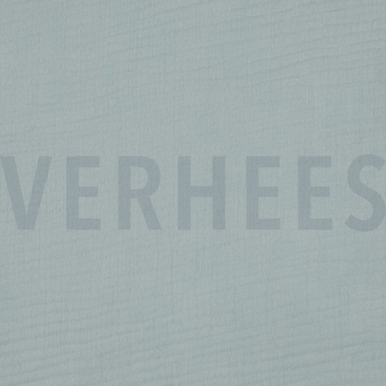 BAUMWOLLE MUSSELIN DREILAGIG GOTS MINZE #7