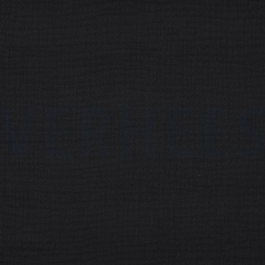 TRIPLE GAUZE GOTS BLACK #7