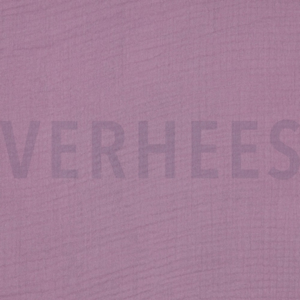 TRIPLE GAUZE GOTS MAUVE (hover)