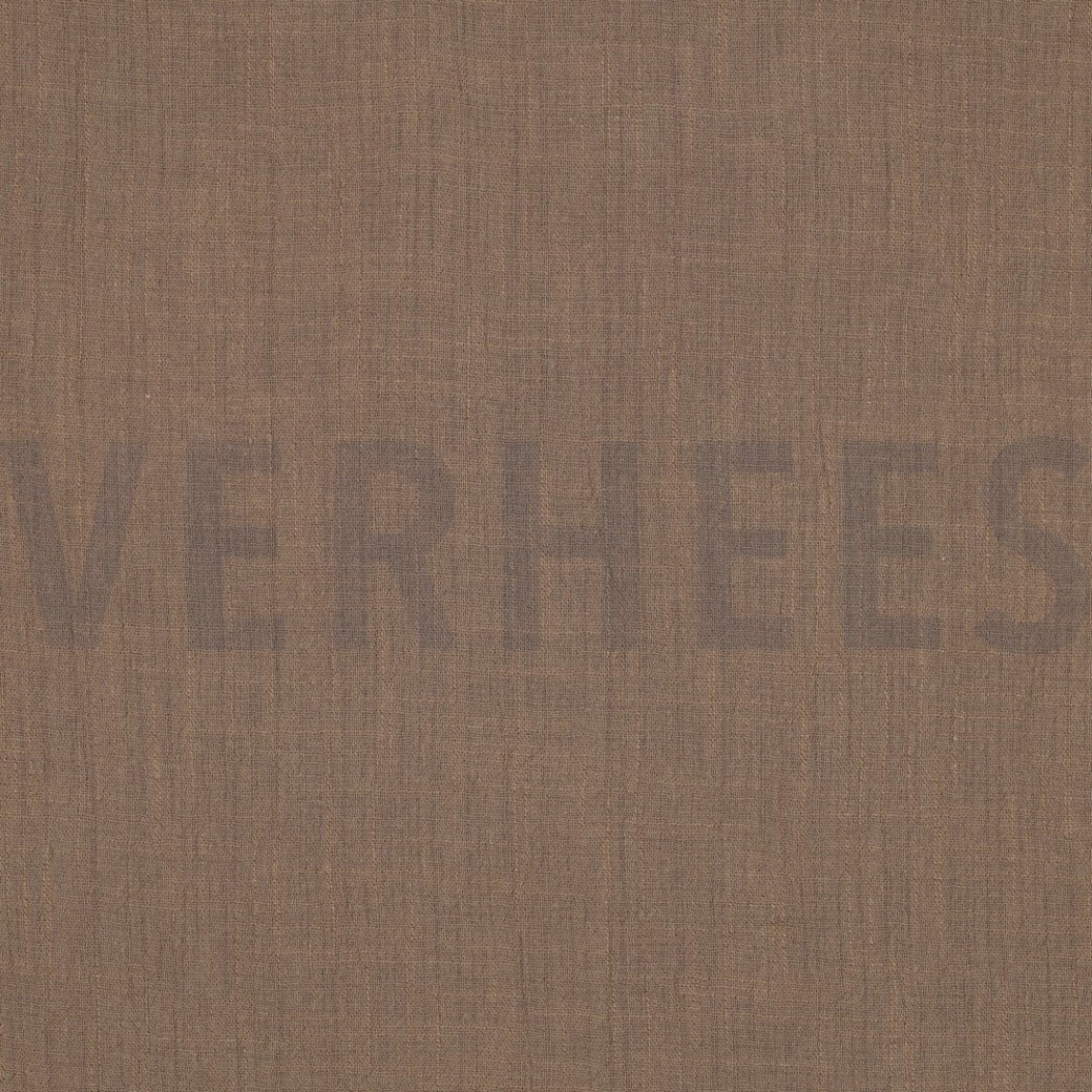 COTTON SLUB WASHED TAUPE