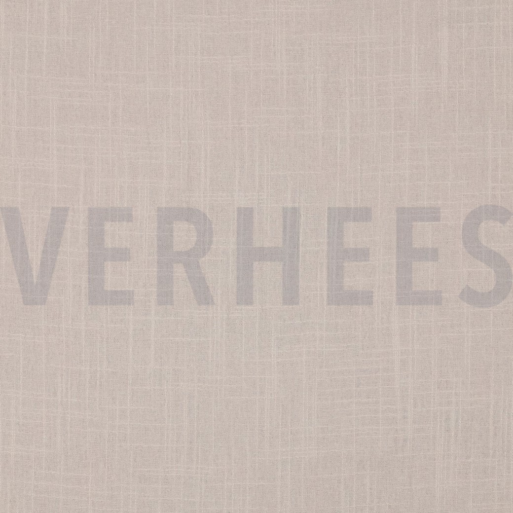 COTTON SLUB WASHED BEIGE