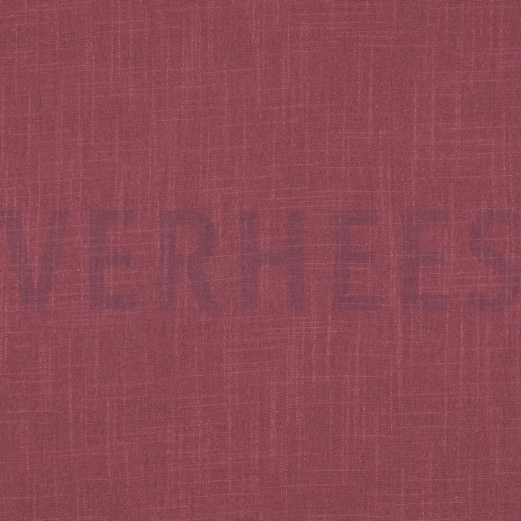 COTTON SLUB WASHED MAUVE